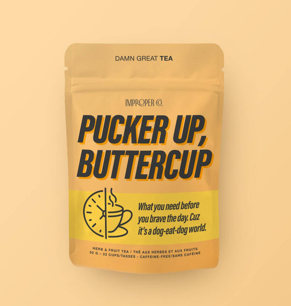 Pucker Up, Buttercup! Fruit tea, 20 Servings, Tea Blend