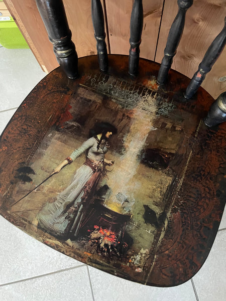 Witchy Chair - Painted by Tabitha St Germain