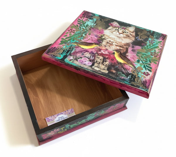Floof Jewelry Box - Painted by Tabitha St Germain