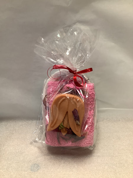 Lavender Soap with Oval Soap Dish - E&E