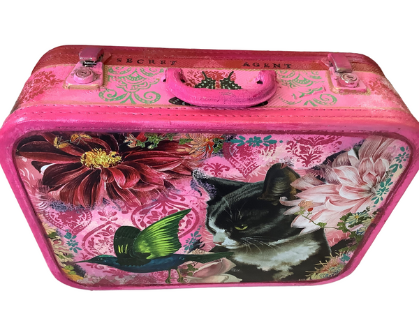 Bladerdash Suitcase - Painted by Tabitha St Germain