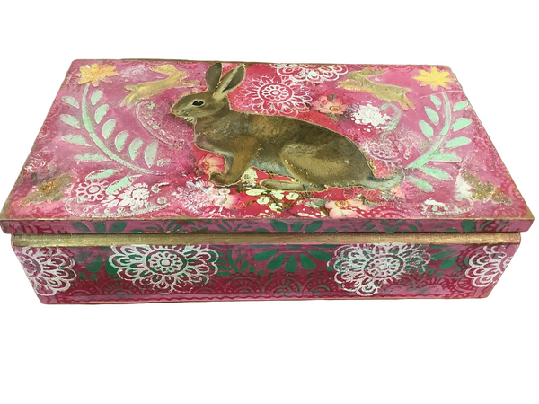 Tea Box - Painted by Tabitha St Germain