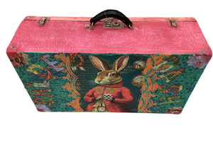 Balderdash Suitcase - Painted by Tabitha St Germain
