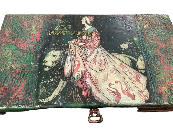 You Are Protected Jewlery Box - Painted by Tabitha St Germain