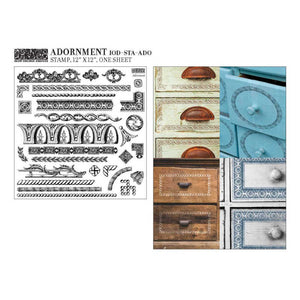 Adornment Décor Stamp - New 2023 - Iron Orchid Designs