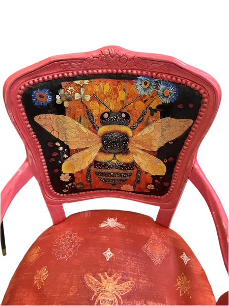 The Bee Chair - Painted by Tabitha St Germain