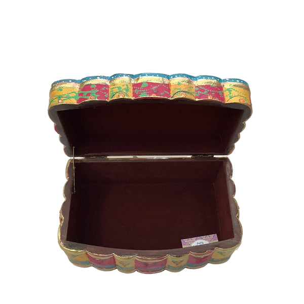 Dancing Girl Jewellery Box - Painted by Tabitha St Germain