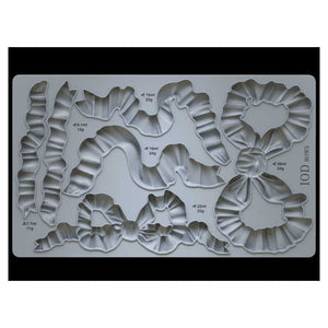 Bows Decor Mould - Iron Orchid Designs