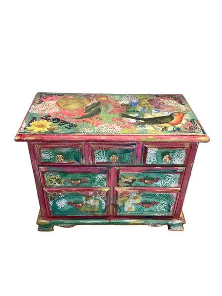 More is More Jewelry Box - painted by Tabitha St Germain