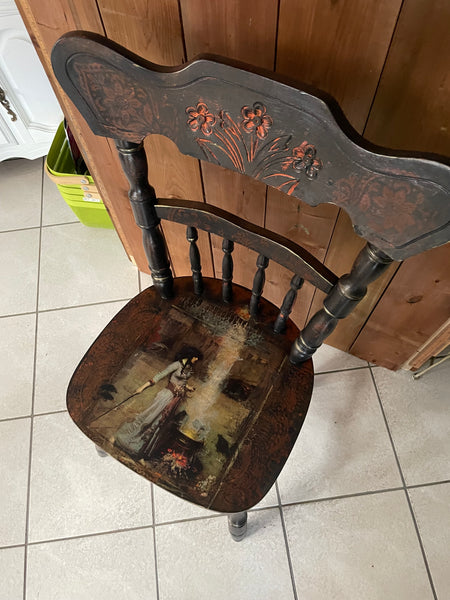 Witchy Chair - Painted by Tabitha St Germain