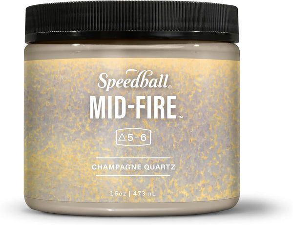 Champagne Quartz - Speedball Mid Fire Glaze - 16oz