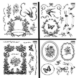 Countryside Memoirs IOD Stamp (Four Sheets 6″x6″ each) 2025 - Iron Orchid Designs