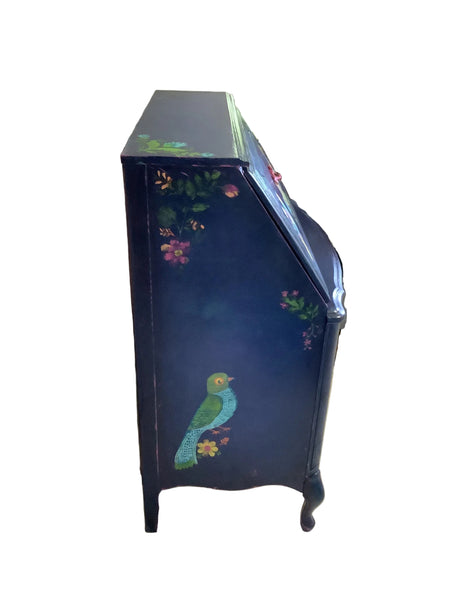 Am I Blue Writing Desk -  Painted by Tabitha St Germain