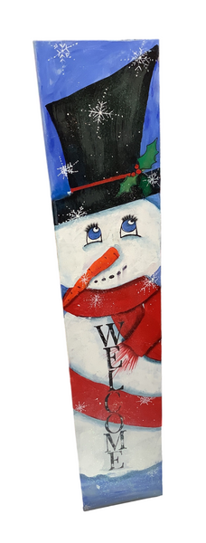 Snowman - Painted Board