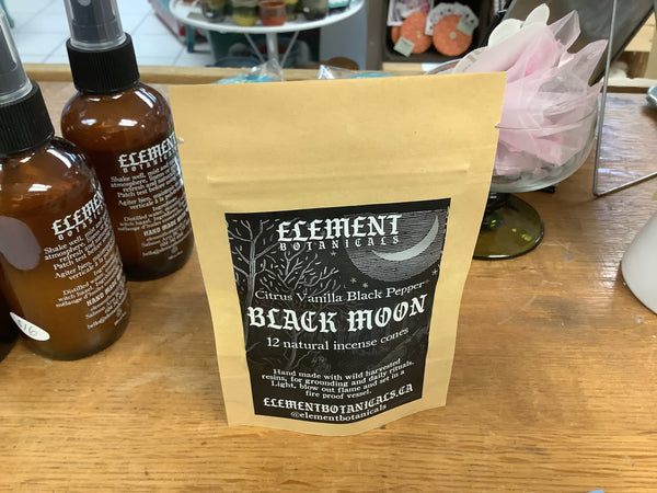 Black Moon Stick Incense Box
