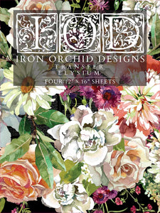 Elysium Decor Transfer - New 2023 - Iron Orchid Designs