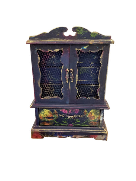 Floral Music Box - painted by Tabitha St Germain