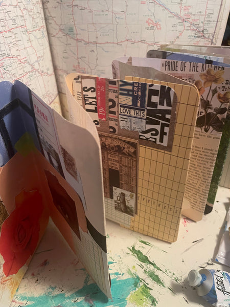 Accordion Book - Junk Journal Style