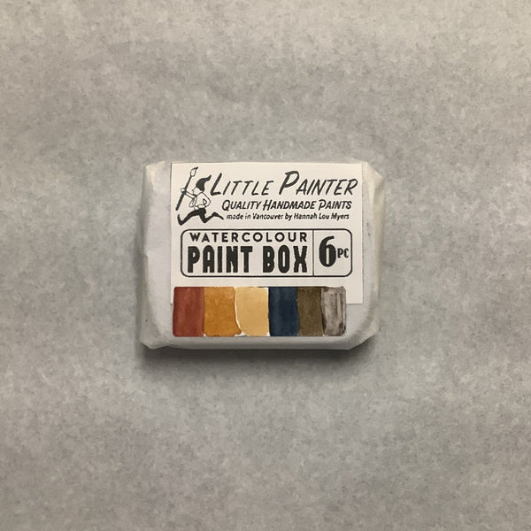 6pc Watercolour Paint Box - Little Painter