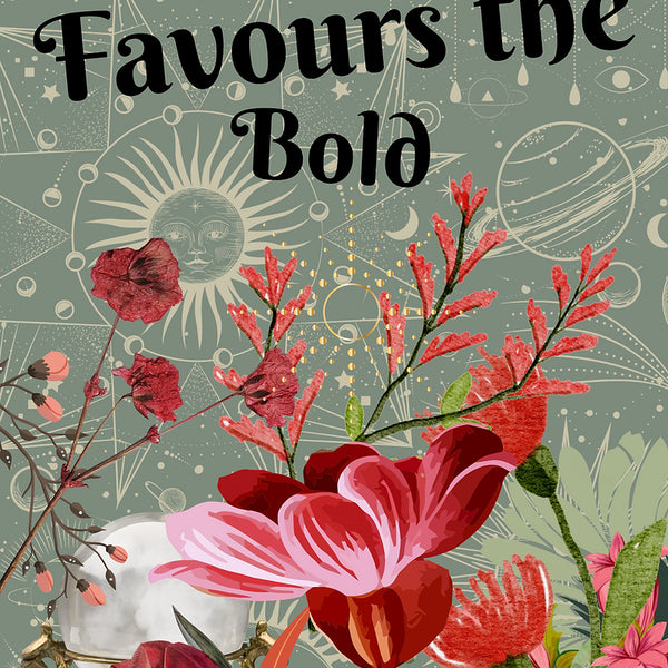 Fortune Favours the Bold - Made By Marley Decoupage Paper