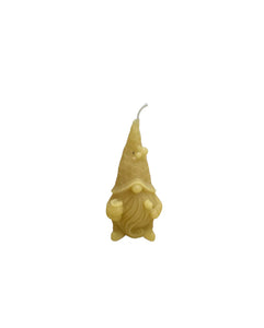 Gnome Candle - Beeswax