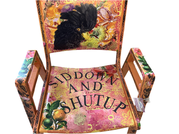 The Parrot Chair - Painted by Tabitha St Germain