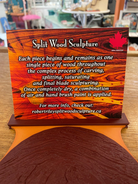 Splitwood Bird Sculture