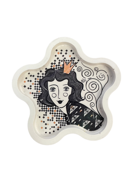 Jesmonite Tray for the wall or styled on your table.