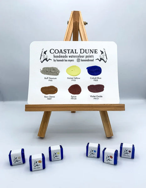 Coastal Dune Sample Dot Card - Little Painter