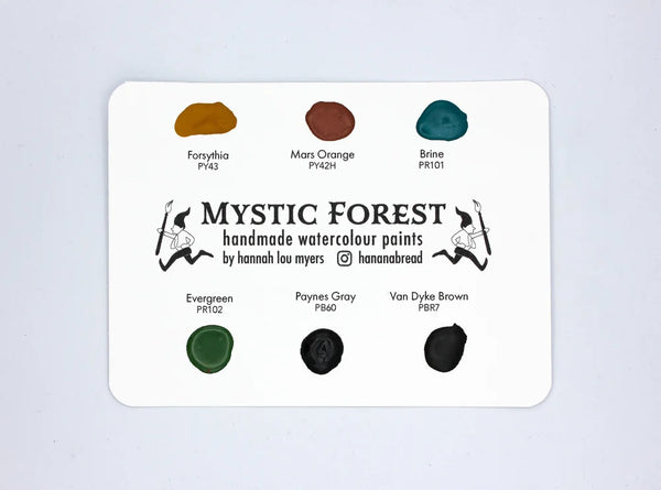 Mystic Forest Sample Dot Card - Little Painter