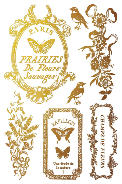 Papillon IOD Foil Transfer - Iron Orchid Designs - LIMITED EDITION 2026
