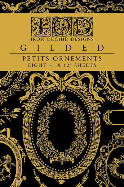 Petits Ornements IOD Foil Transfer- Iron Orchid Designs