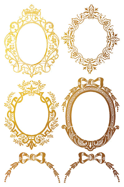 Petits Ornements IOD Foil Transfer- Iron Orchid Designs