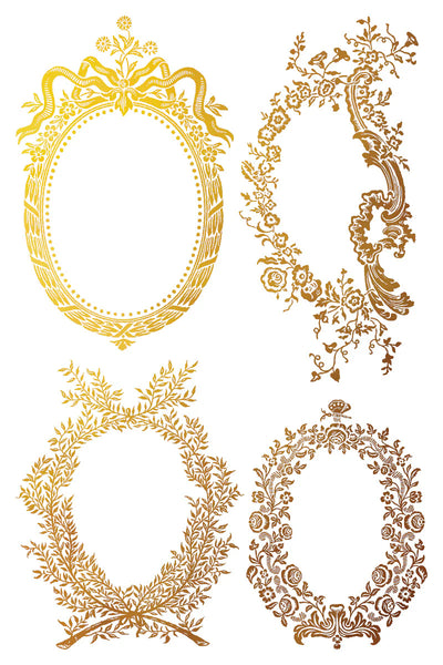 Petits Ornements IOD Foil Transfer- Iron Orchid Designs