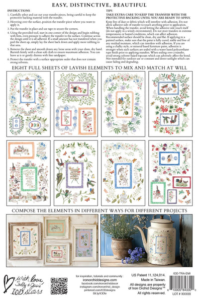 Emily Clare IOD Transfer - Iron Orchid Designs - 2026