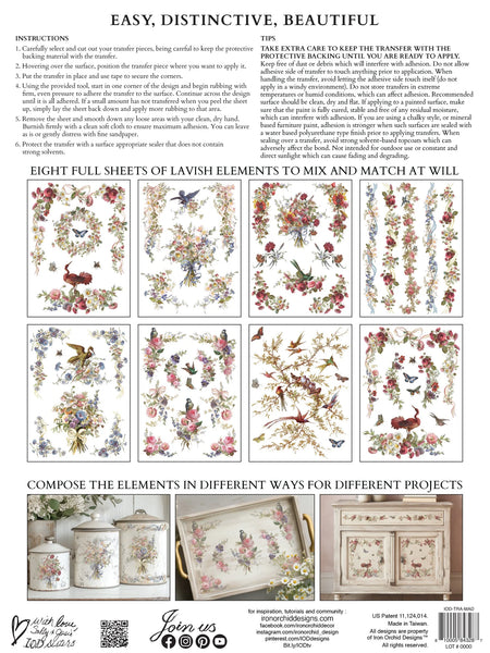 Madeleine IOD Transfer - Iron Orchid Designs - 2026