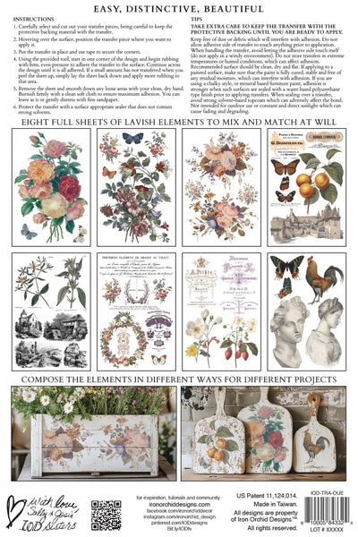 Saint Ouen IOD Transfer - Iron Orchid Designs - 2026