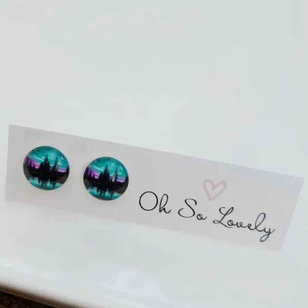 Stud Earrings -  Oh So Lovely