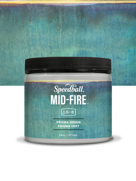 Prisma Green - Speedball Mid Fire Glaze - 16oz