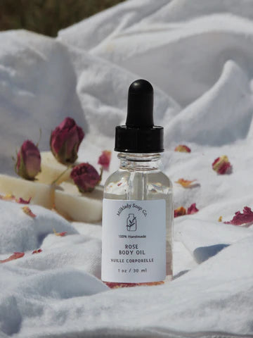 Rose Body Oil - Milklady Soap Co