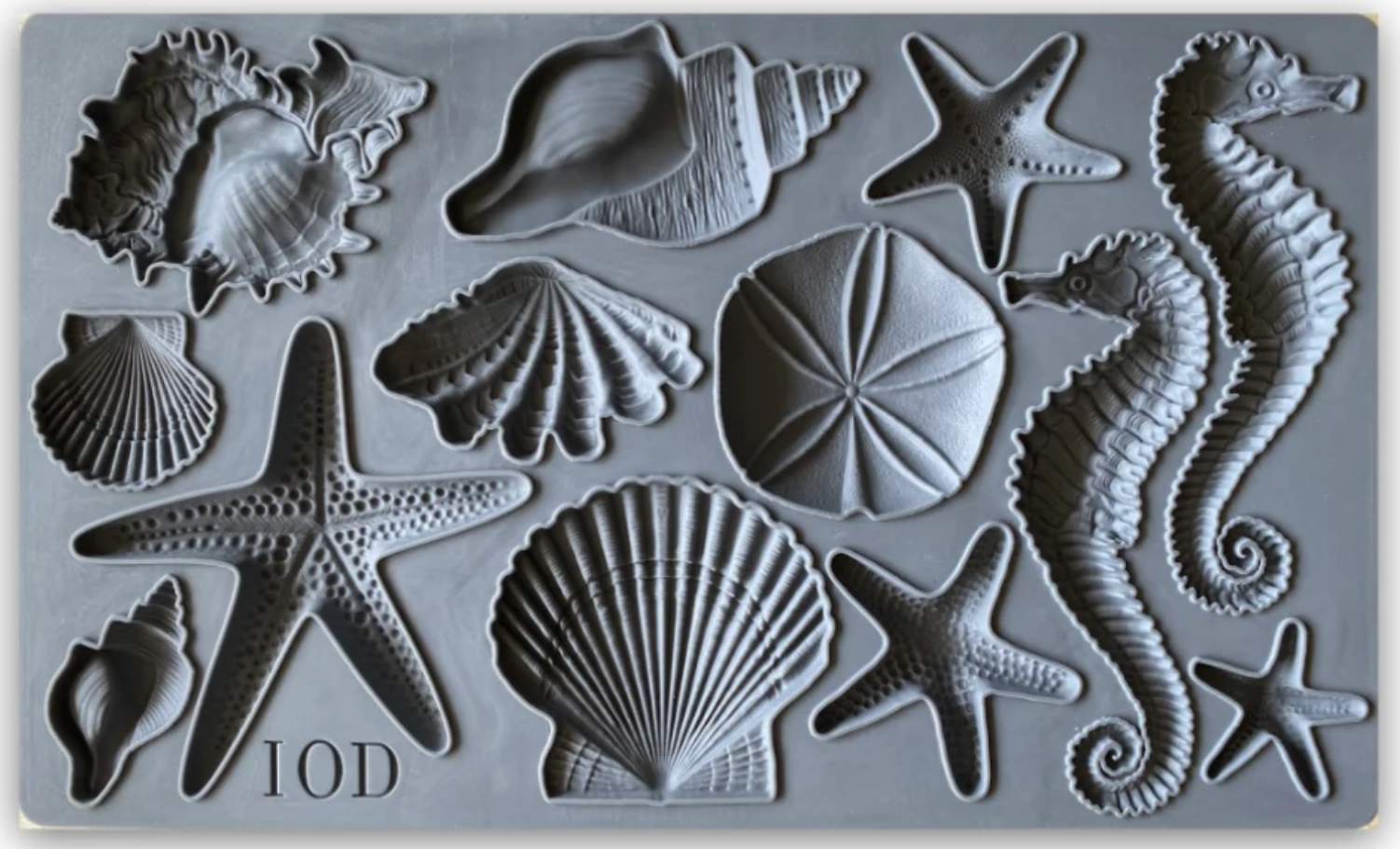 Seashells IOD Mould  - Iron Orchid Designs