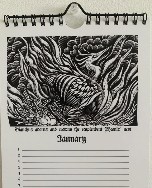 Perrenial Calendar- Little Painter