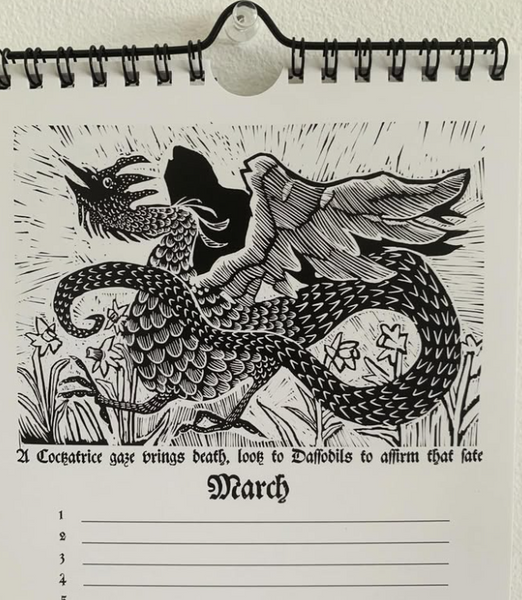 Perrenial Calendar- Little Painter