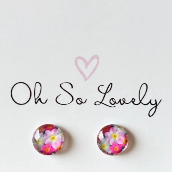 Stud Earrings -  Oh So Lovely