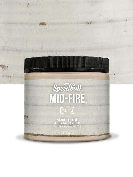 Vanilla Flux - Speedball Mid Fire Glaze - 16oz