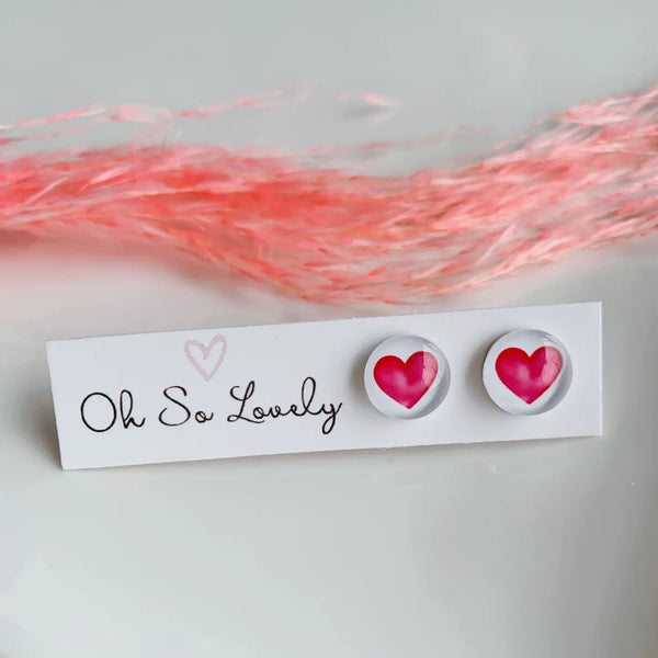 Stud Earrings -  Oh So Lovely
