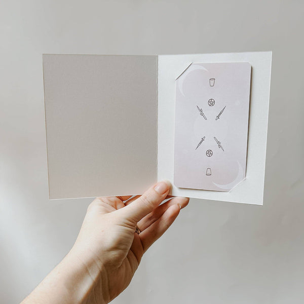 Tarot Greeting Card - Homebound Tarot