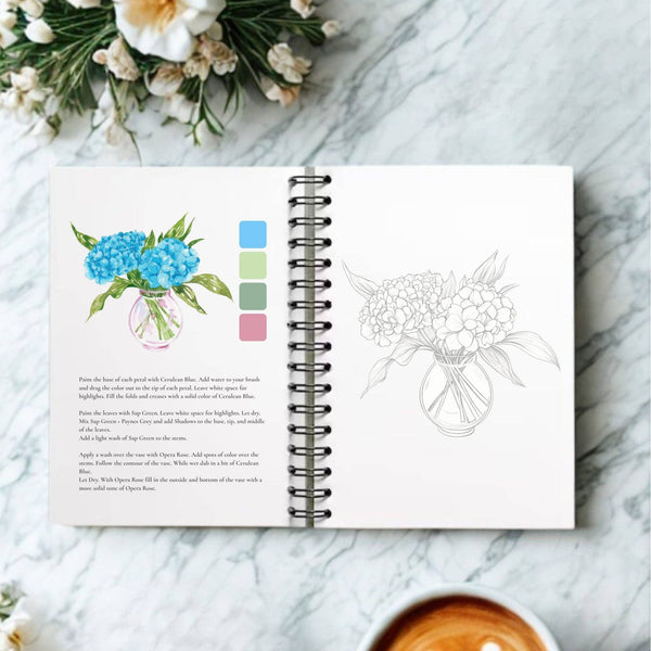 Watercolor Workbook by Willow Wolfe