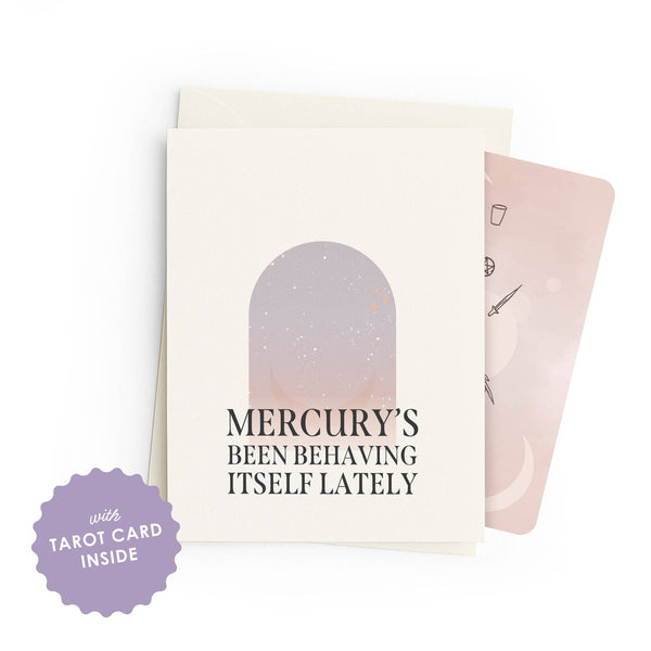 Tarot Greeting Card - Homebound Tarot
