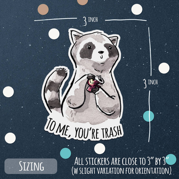 "A Murder" Funny Crow Sticker | Dark Humor Spooky Goth Stick